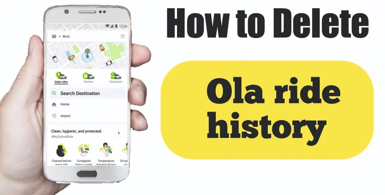 How To Delete OLA Ride History