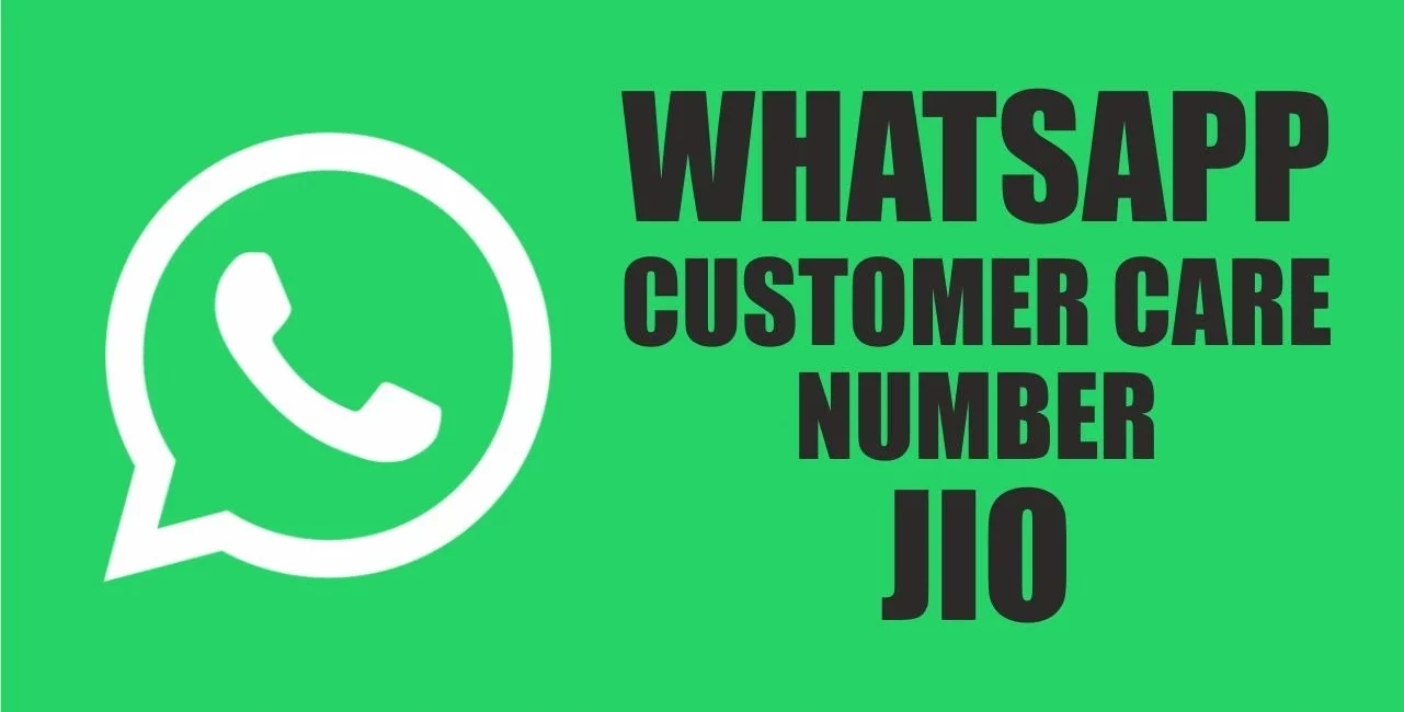 Whatsapp Customer Care Number Jio