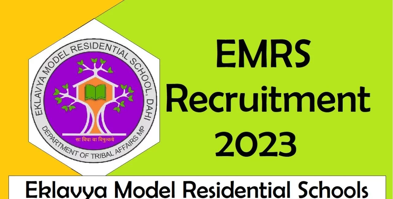EMRS Recruitment 2023EMRS Recruitment 2023
