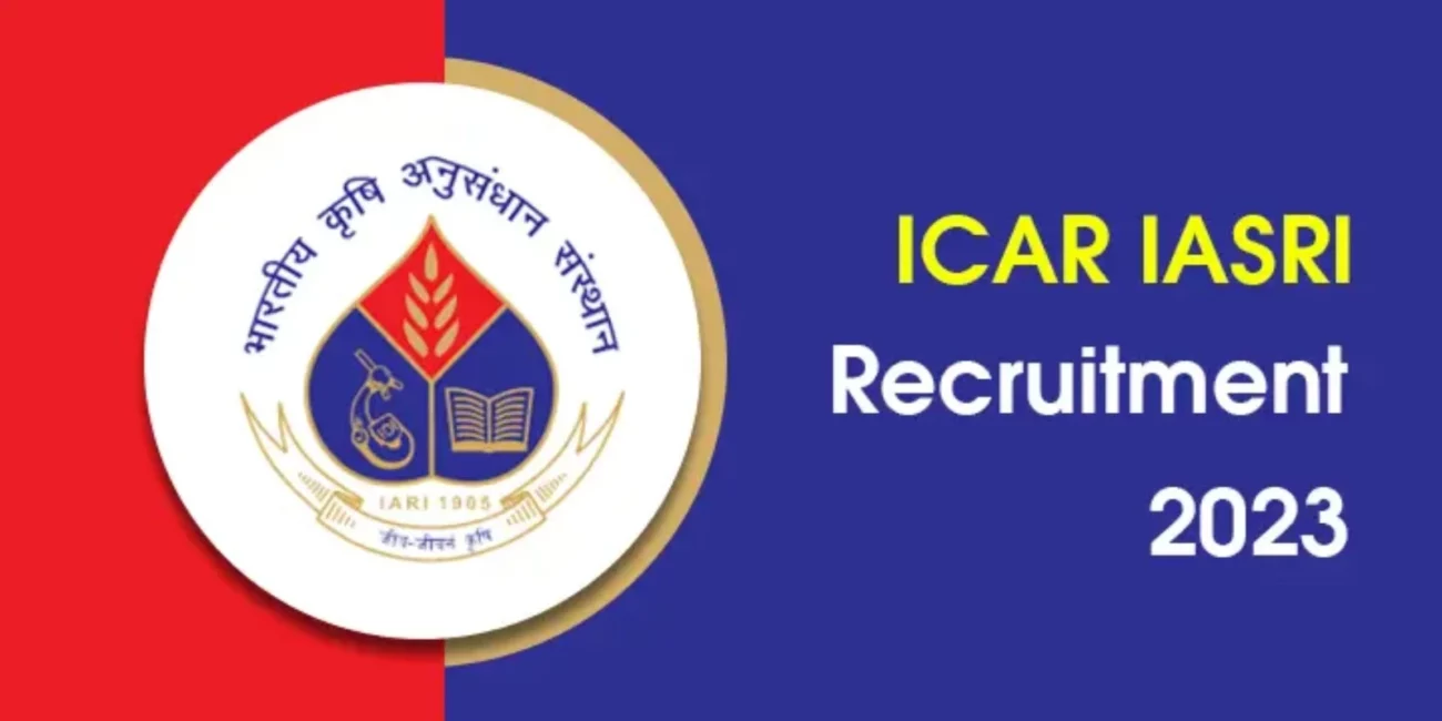 How to apply for IASRI Recruitment 2023 