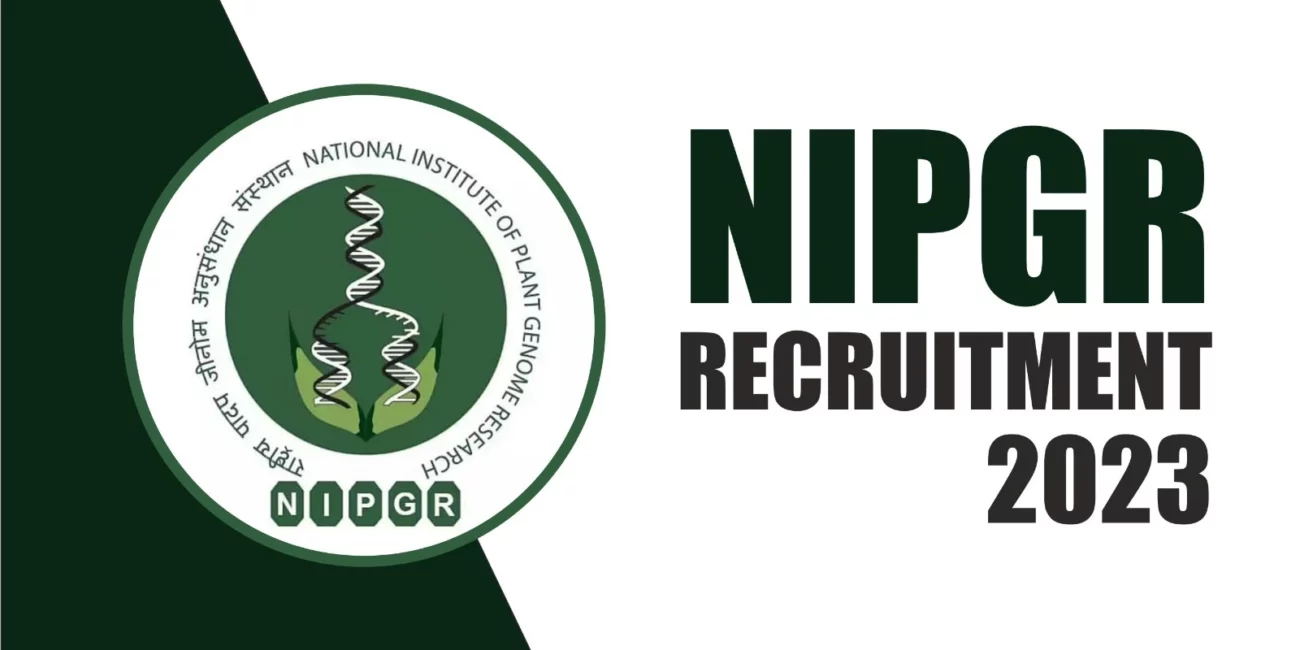 NIPGR Recruitment 2023 