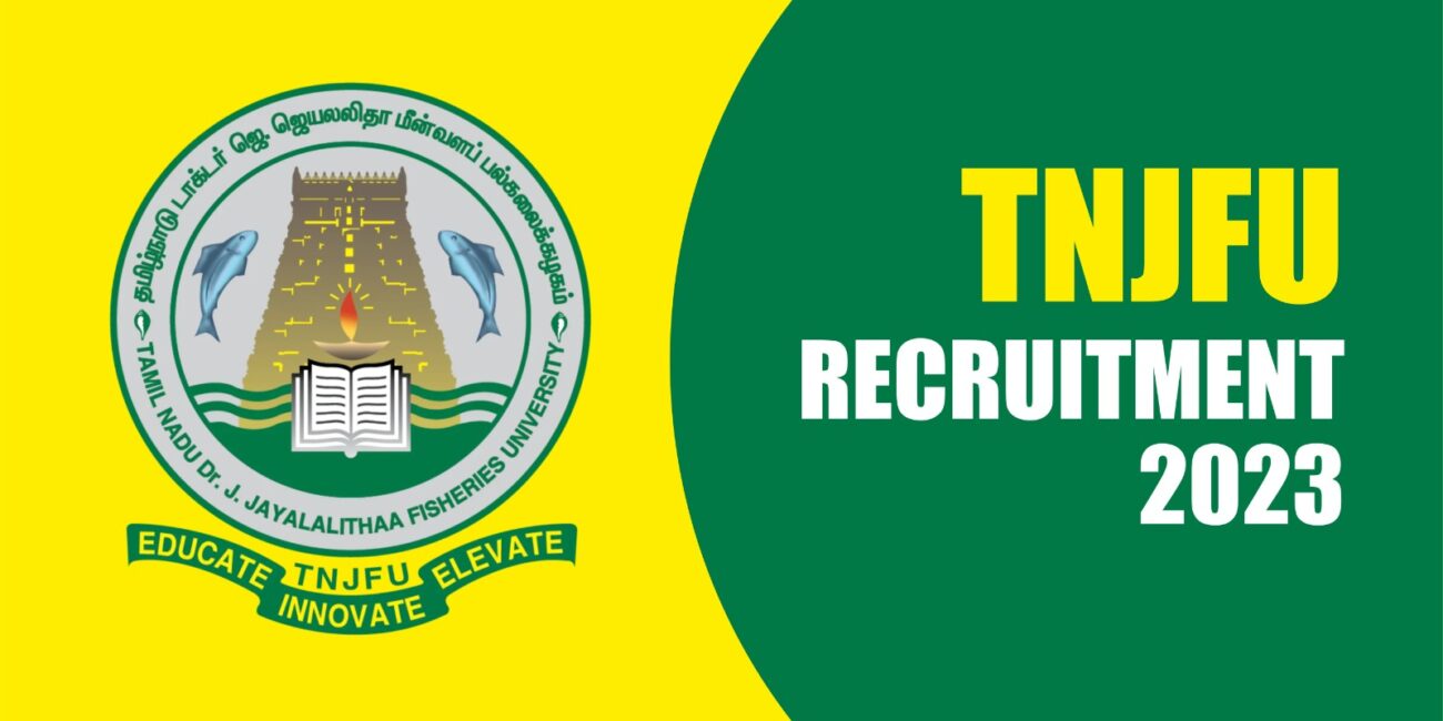 TNJFU Recruitment 2023