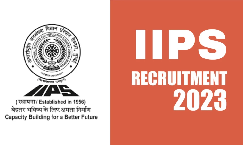 IIPS Recruitment 2023 Eligibility Details 
