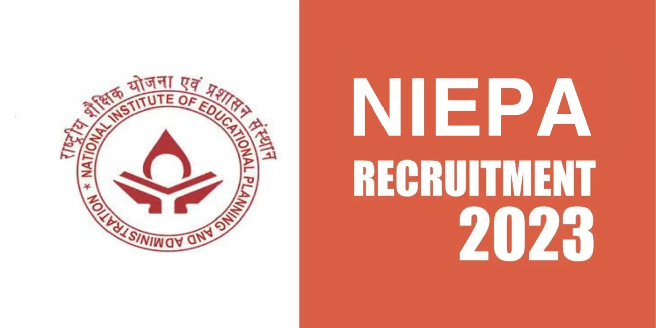 NIEPA Recruitment 2023
